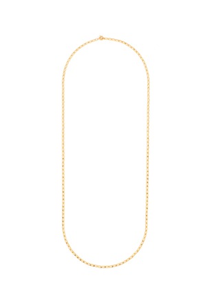 Main View - Click To Enlarge - LANE CRAWFORD VINTAGE ACCESSORIES - 14K GOLD PLATED WEST GERMAN NECKLACE