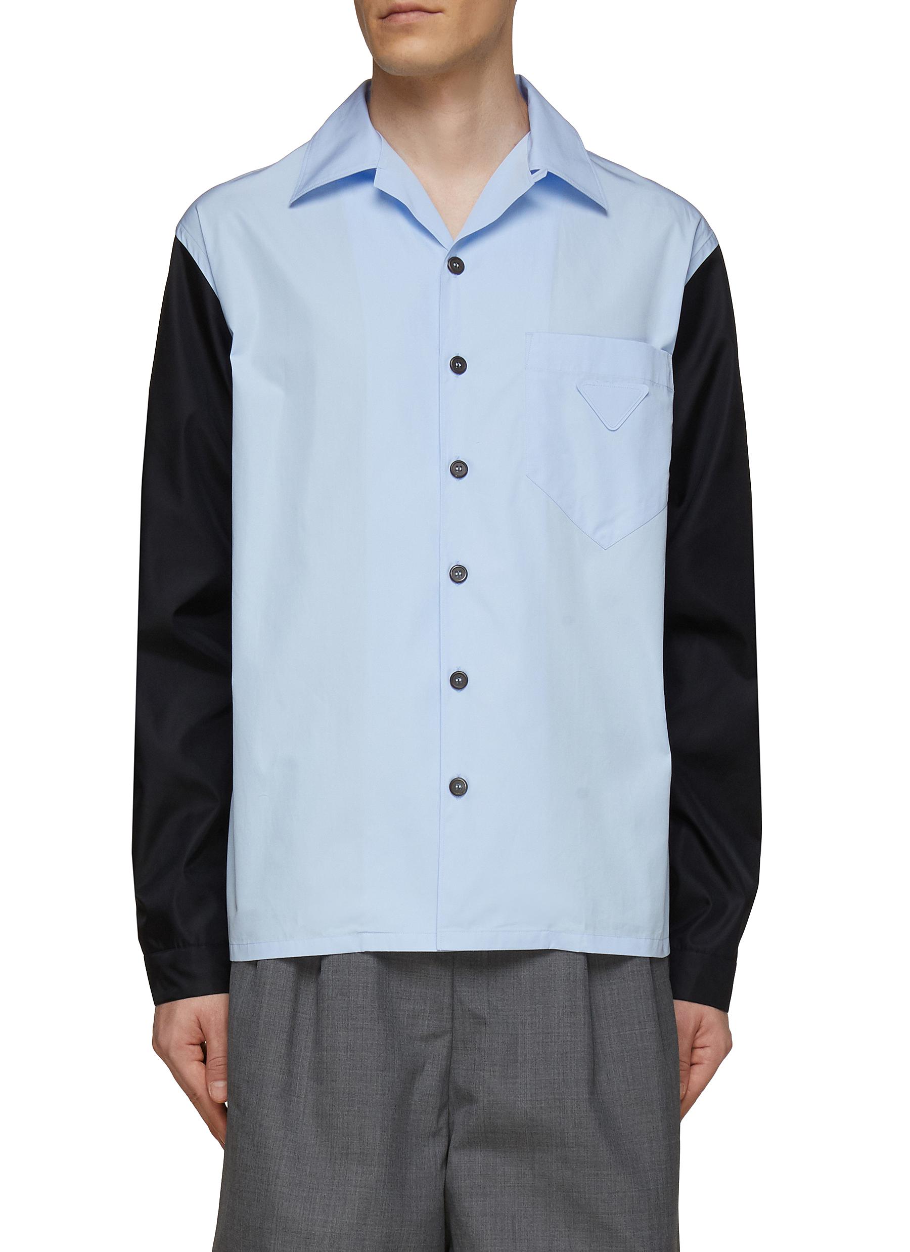 Nylon button up shirt clearance