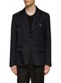 Main View - Click To Enlarge - PRADA - Logo Re-Nylon Single Breasted Blazer