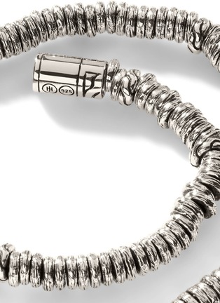 Silver heishi beads deals