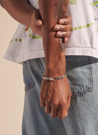 Detail View - Click To Enlarge - JOHN HARDY - ‘CLASSIC CHAIN’ STERLING SILVER FLAT CHAIN BRACELET