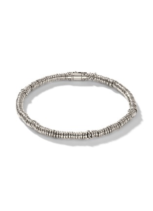 Main View - Click To Enlarge - JOHN HARDY - ‘CLASSIC CHAIN’ STERLING SILVER HEISHI BEAD BRACELET