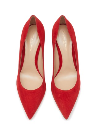 Detail View - Click To Enlarge - GIANVITO ROSSI - ‘Gianvito’ Suede Pumps