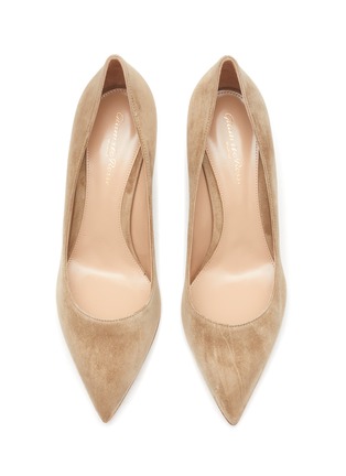 Detail View - Click To Enlarge - GIANVITO ROSSI - ‘Gianvito’ Suede Pumps