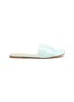 Main View - Click To Enlarge - GIANVITO ROSSI - PVC PATENT LEATHER FLAT SLIDES
