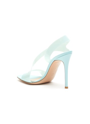  - GIANVITO ROSSI - ‘METROPOLIS’ PVC PATENT LEATHER SANDALS