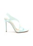 Main View - Click To Enlarge - GIANVITO ROSSI - ‘METROPOLIS’ PVC PATENT LEATHER SANDALS