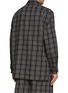 Back View - Click To Enlarge - ACNE STUDIOS - CHECKED LONG SLEEVE FLANNEL BUTTON UP SHIRT