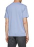 Back View - Click To Enlarge - ACNE STUDIOS - FACE LOGO PATCH CREWNECK SHORT SLEEVE T-SHIRT