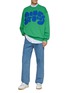 ACNE STUDIOS - EMBROIDERY CHEST LOGO RELAXED FIT SWEATSHIRT