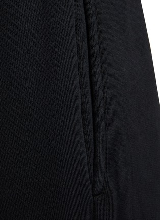  - ACNE STUDIOS - Logo-Appliqued Knee Stripe Cotton Loose Fit Sweatpants