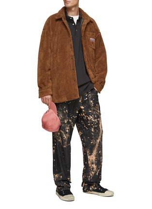 Figure View - Click To Enlarge - ACNE STUDIOS - PADDED SOFT TEDDY JACKET
