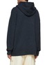 Back View - Click To Enlarge - ACNE STUDIOS - WOOL CASHMERE BLEND KNIT HOODIE