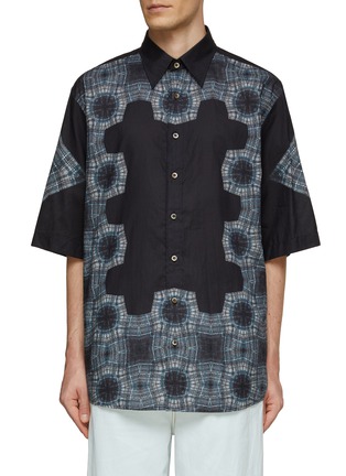 Main View - Click To Enlarge - ACNE STUDIOS - KALEIDOSCOPE PRINT RELAXED SHIRT