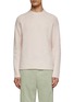 Main View - Click To Enlarge - ACNE STUDIOS - LOGO EMBROIDERY BRUSHED CREWNECK WOOL SWEATER