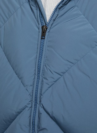  - HERNO - Hooded Diamond Quilted Down Zip-Up Jacket
