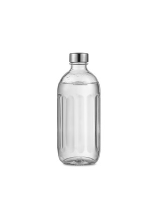 Main View - Click To Enlarge - AARKE - GLASS BOTTLE — POLISHED STEEL