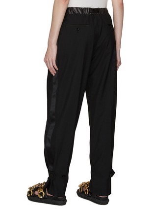 Back View - Click To Enlarge - SACAI - Belted Strapped Cuff Side Stripe Pants