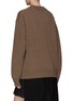 Back View - Click To Enlarge - SACAI - X MADSAKI OVERSIZE SLOGAN PRINT KNITTED SWEATER