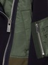  - SACAI - Bomber Sleeve Wrap Front Zip-Up Jacket