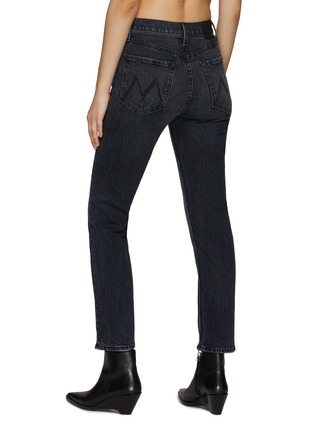 Back View - Click To Enlarge - MOTHER - ‘THE TOMCAT’ HIGH RISE STRAIGHT LEG ANKLE DENIM JEANS