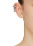 Figure View - Click To Enlarge - ALEXANDER MCQUEEN - TRIPLE HOOP SWAROVSKI CRYSTALS EAR CUFF