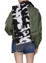 Figure View - Click To Enlarge - ALEXANDER MCQUEEN - ALLOVER GRAFFITI WOOL SCARF