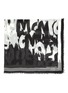 Detail View - Click To Enlarge - ALEXANDER MCQUEEN - ALL OVER GRAFFITI PRINT MODAL SCARF