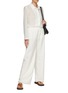 Figure View - Click To Enlarge - THE ROW - ‘Andres’ Silk Wide Legged Pants
