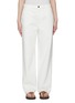 Main View - Click To Enlarge - THE ROW - ‘LOUIE’ MID RISE WIDE LEG DENIM JEANS