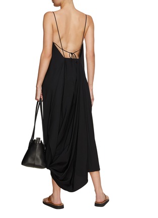 Figure View - Click To Enlarge - THE ROW - ‘KAPALUA’ RUCHED HEM BACKLESS DRESS