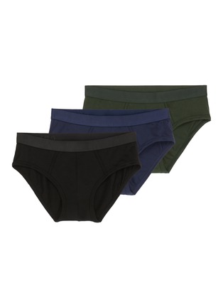Main View - Click To Enlarge - CDLP - Low Waist Y-Briefs — Set Of 3
