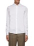 EQUIL - LONG SLEEVE SPREAD COLLAR COTTON JERSEY SHIRT