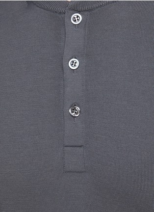  - EQUIL - LONG SLEEVE COTTON JERSEY HENLEY