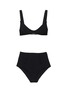 Main View - Click To Enlarge - LISA MARIE FERNANDEZ - MAGDALENA BUTTON HIGH WAIST TWO PIECE SWIMSUIT