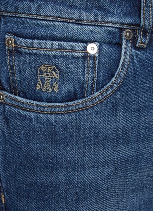 - BRUNELLO CUCINELLI - Monkey Wash 5-Pocket Straight Jeans