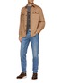 Figure View - Click To Enlarge - BRUNELLO CUCINELLI - Monkey Wash 5-Pocket Straight Jeans