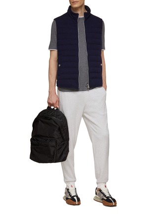 Figure View - Click To Enlarge - BRUNELLO CUCINELLI - Elasticated Cuffs Drawstring Sweatpants