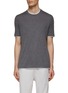 Main View - Click To Enlarge - BRUNELLO CUCINELLI - Double Layer Silk Cotton Blend T-Shirt