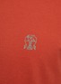  - BRUNELLO CUCINELLI - Chest Logo Embroidery Cotton Polo Shirt