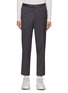 Main View - Click To Enlarge - PT TORINO - EASY FIT FLAT FRONT VIRGIN WOOL DRESS PANTS