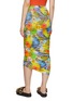 Back View - Click To Enlarge - LOEWE - Parrot Print Wrapped Mesh Maxi Skirt