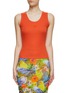 Main View - Click To Enlarge - LOEWE - Anagram Ribbed Cotton Blend Tank Top