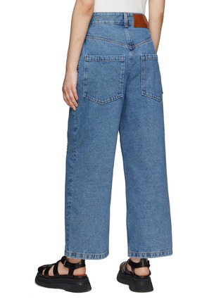 Back View - Click To Enlarge - LOEWE - Anagram Baggy Jeans