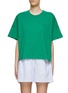 Main View - Click To Enlarge - LOEWE - Anagram Oversized Crewneck T-Shirt