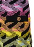  - VERSACE - Double Pocket Monogram Rainbow Knit Skirt