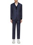 Main View - Click To Enlarge - RING JACKET - NOTCH LAPEL CLASSIC SINGLE BREASTED WOOL BLAZER