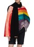 Figure View - Click To Enlarge - ACNE STUDIOS - ‘Canada’ Fringed Wool Skinny Scarf