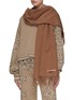 Figure View - Click To Enlarge - ACNE STUDIOS - FRINGE WOOL SCARF