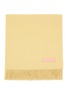 Detail View - Click To Enlarge - ACNE STUDIOS - COMPACT HEAVY FRINGED WOOL SCARF